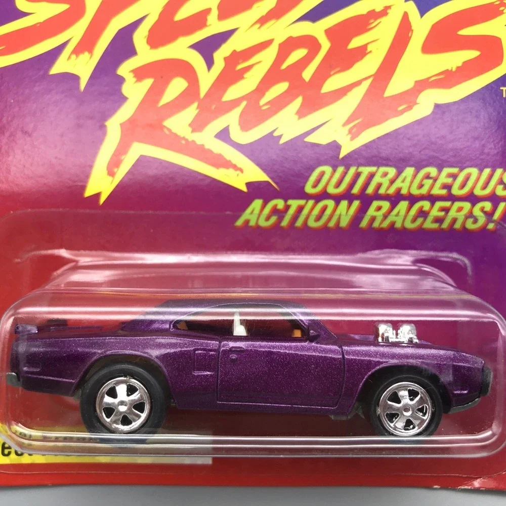 Speed Rebels 1970 70 Dodge Super‎ Bee Street Freak Metallic Purple Diecast 1/64